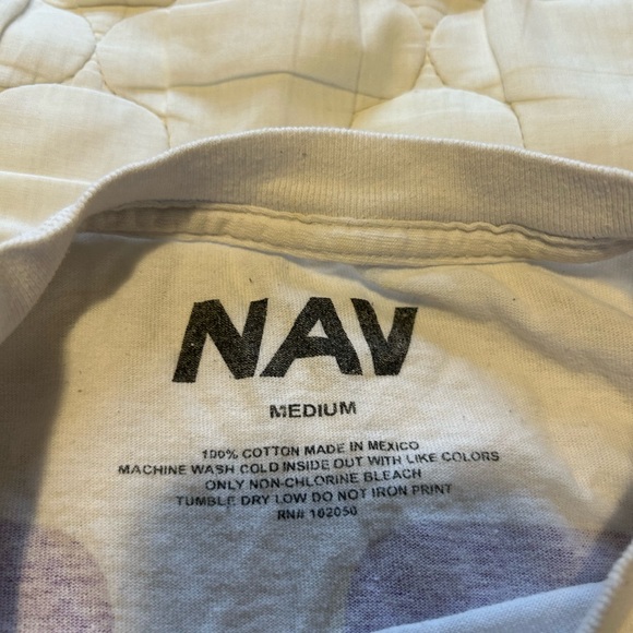 VLONE - NAV GOOD INTENTIONS- T-SHIRT - Picture 2 of 3